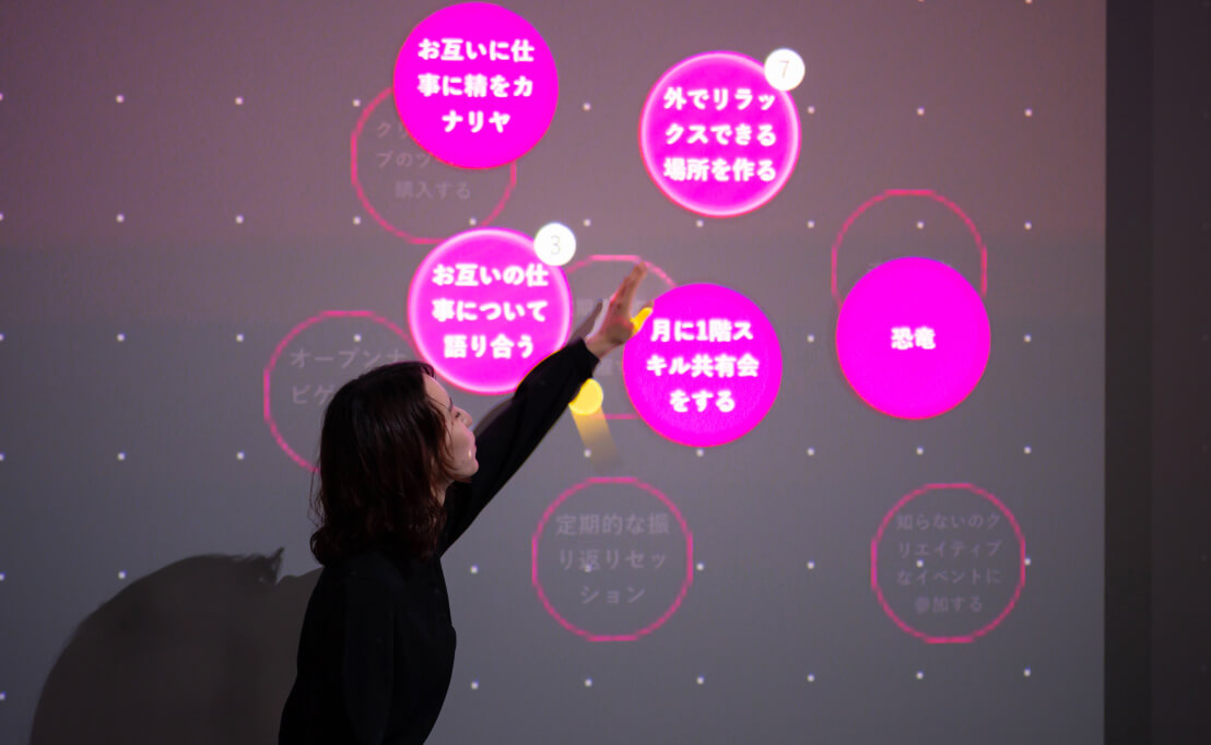 個が輝くチーム体験